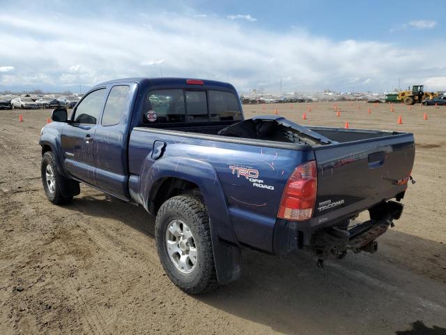 5TEUU42N35Z017193 - 2005 TOYOTA TACOMA ACCESS CAB BLUE photo 2