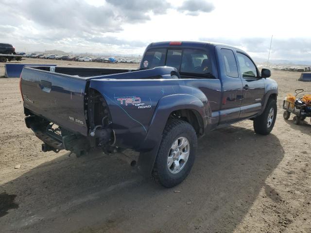 5TEUU42N35Z017193 - 2005 TOYOTA TACOMA ACCESS CAB BLUE photo 3