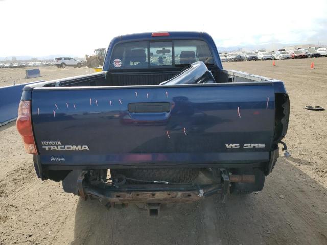 5TEUU42N35Z017193 - 2005 TOYOTA TACOMA ACCESS CAB BLUE photo 6