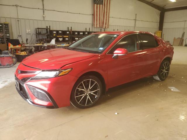4T1G11AKXPU163352 - 2023 TOYOTA CAMRY SE NIGHT SHADE RED photo 1