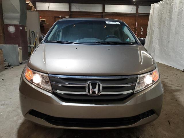 5FNRL5H6XCB143158 - 2012 HONDA ODYSSEY EXL BEIGE photo 5