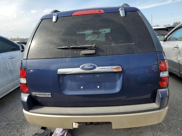 1FMEU64E48UA50189 - 2008 FORD EXPLORER EDDIE BAUER BLUE photo 6