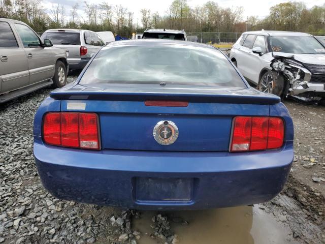 1ZVHT80N185113259 - 2008 FORD MUSTANG BLUE photo 6