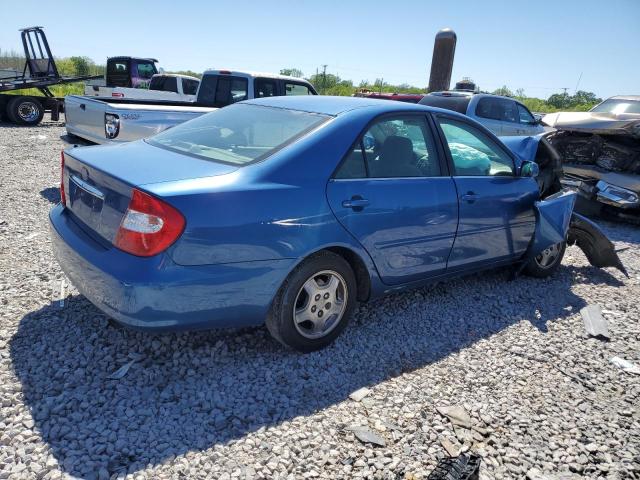 4T1BF32K23U542328 - 2003 TOYOTA CAMRY LE BLUE photo 3