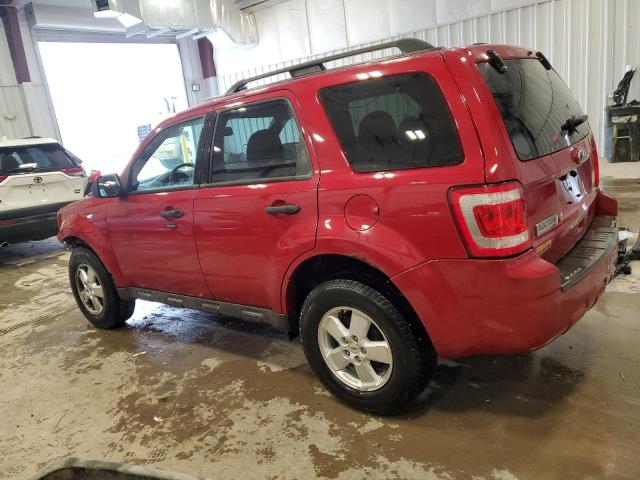 1FMCU0D70AKD10076 - 2010 FORD ESCAPE XLT RED photo 2