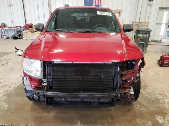 1FMCU0D70AKD10076 - 2010 FORD ESCAPE XLT RED photo 5