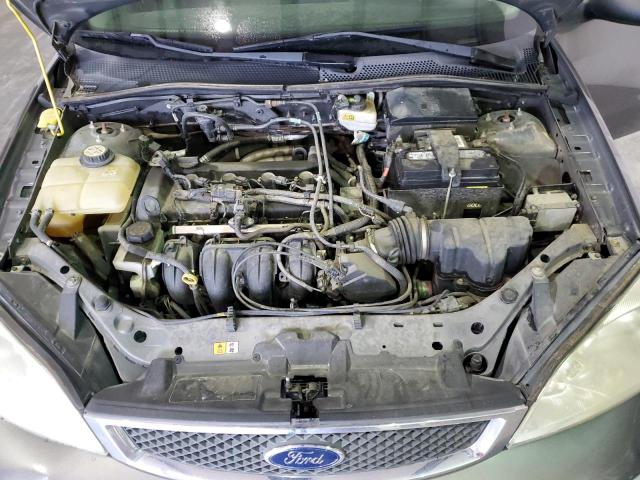 1FAFP34N57W186435 - 2007 FORD FOCUS ZX4 CHARCOAL photo 11