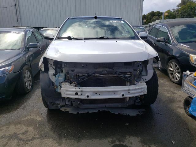 2FMDK3KC5DBB54191 - 2013 FORD EDGE LIMITED WHITE photo 5