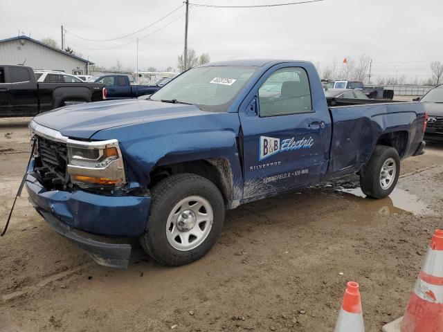 1GCNCNEH8JZ254500 - 2018 CHEVROLET SILVERADO C1500 BLUE photo 1