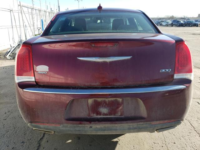 2C3CCARG8FH803478 - 2015 CHRYSLER 300 LIMITED BURGUNDY photo 6