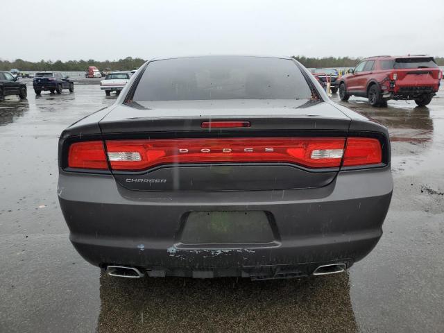 2C3CDXBG4DH568262 - 2013 DODGE CHARGER SE GRAY photo 6