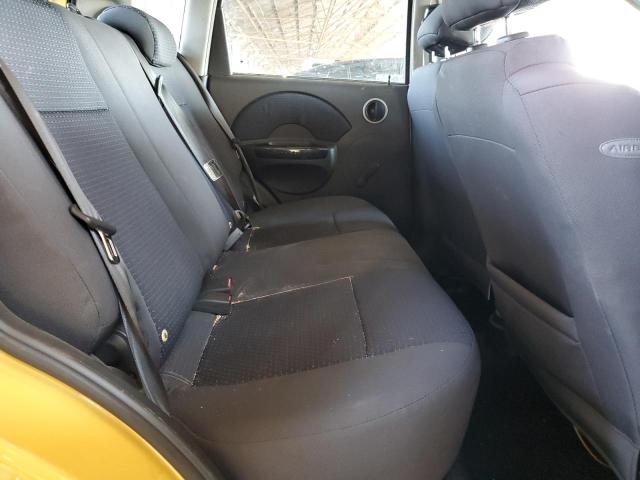 KL1TD66657B763248 - 2007 CHEVROLET AVEO BASE Sarı foto 10