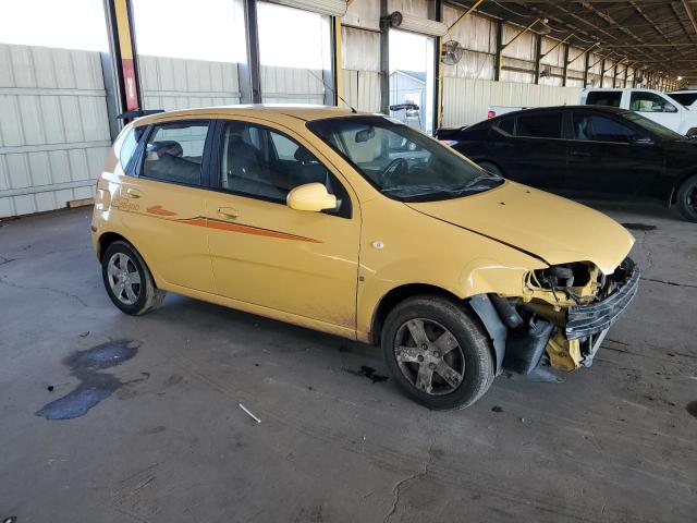 KL1TD66657B763248 - 2007 CHEVROLET AVEO BASE Sarı foto 4