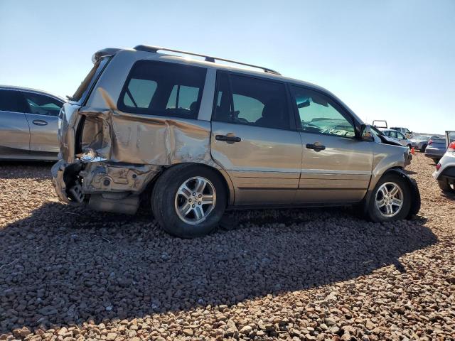 2HKYF18564H613188 - 2004 HONDA PILOT EXL TAN photo 3