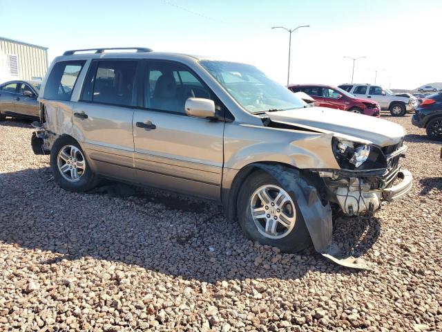 2HKYF18564H613188 - 2004 HONDA PILOT EXL TAN photo 4