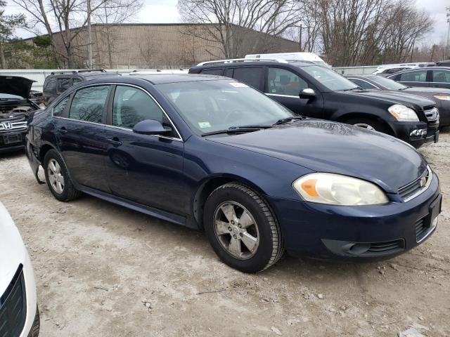 2G1WB5EK6A1156036 - 2010 CHEVROLET IMPALA LT BLUE photo 4