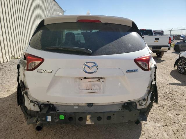 JM3KE2CE4D0102377 - 2013 MAZDA CX-5 TOURING WHITE photo 6