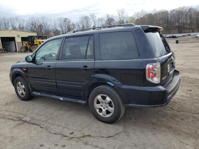 2HKYF18646H559563 - 2006 HONDA PILOT EX BLACK photo 2