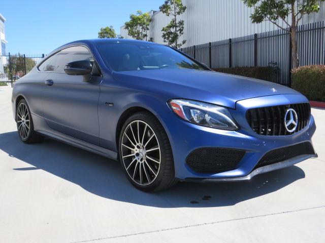 WDDWJ6EB1HF586856 - 2017 MERCEDES-BENZ C 43 4MATIC AMG BLUE photo 1