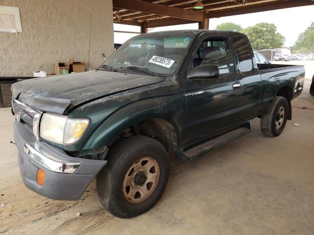 4TASN92N7YZ584374 - 2000 TOYOTA TACOMA XTRACAB PRERUNNER GREEN photo 1