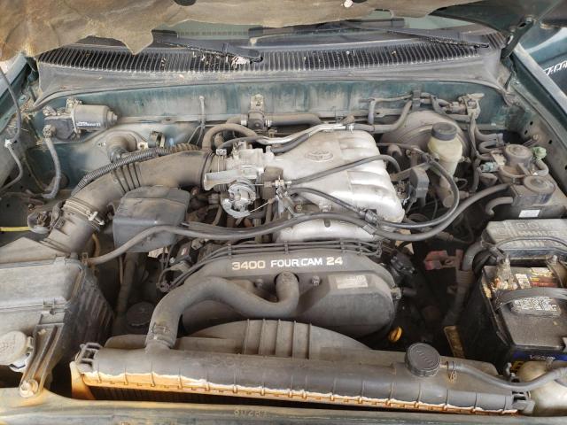 4TASN92N7YZ584374 - 2000 TOYOTA TACOMA XTRACAB PRERUNNER მწვანე ფოტო 11
