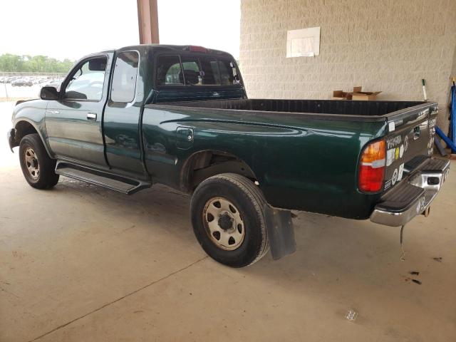 4TASN92N7YZ584374 - 2000 TOYOTA TACOMA XTRACAB PRERUNNER მწვანე ფოტო 2