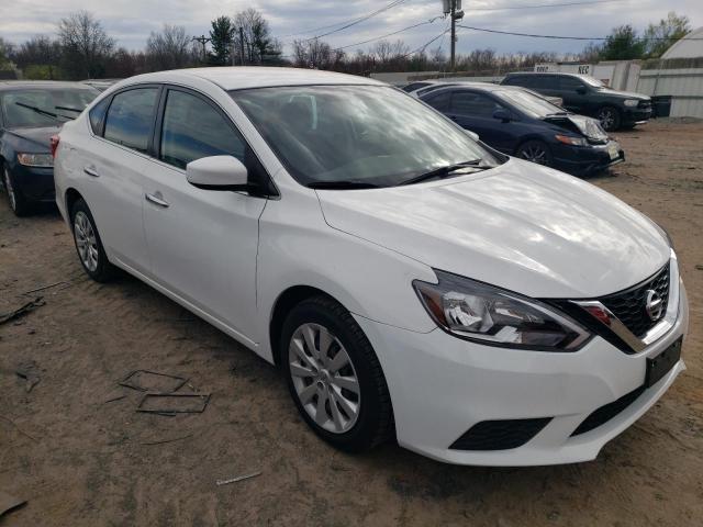 3N1AB7AP7HY349793 - 2017 NISSAN SENTRA S WHITE photo 4