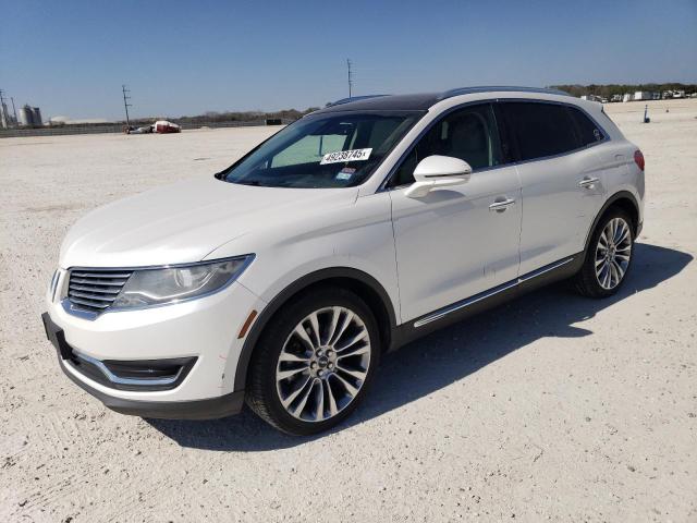 2LMTJ6LR9GBL38870 - 2016 LINCOLN MKX RESERVE WHITE photo 1
