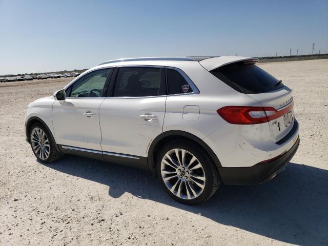 2LMTJ6LR9GBL38870 - 2016 LINCOLN MKX RESERVE WHITE photo 2