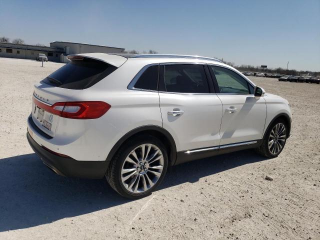 2LMTJ6LR9GBL38870 - 2016 LINCOLN MKX RESERVE WHITE photo 3