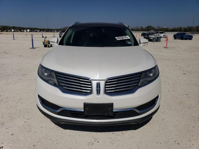 2LMTJ6LR9GBL38870 - 2016 LINCOLN MKX RESERVE WHITE photo 5