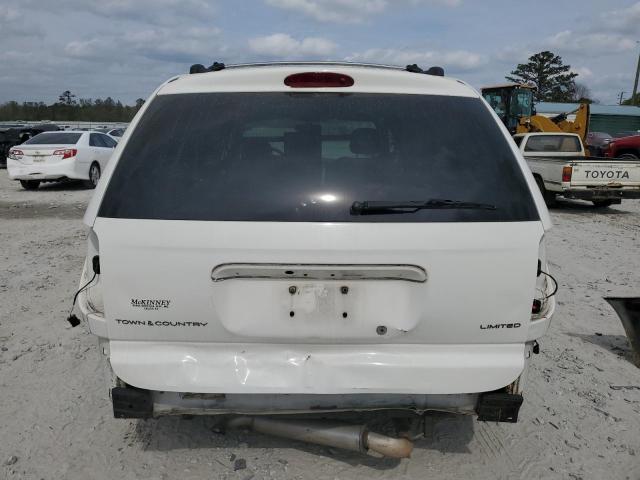 2A4GP64L46R671939 - 2006 CHRYSLER TOWN & COU LIMITED WHITE photo 6