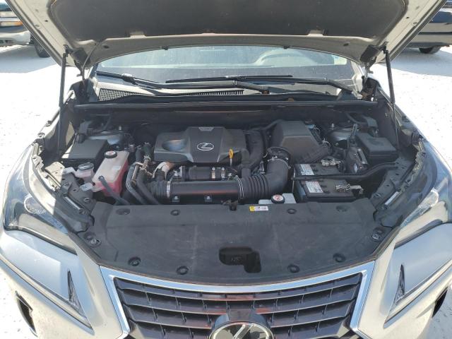 JTJGARBZ1M2193732 - 2021 LEXUS NX 300 BASE ვერცხლისფერი ფოტო 12