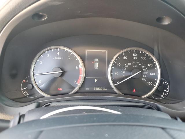 JTJGARBZ1M2193732 - 2021 LEXUS NX 300 BASE ვერცხლისფერი ფოტო 9