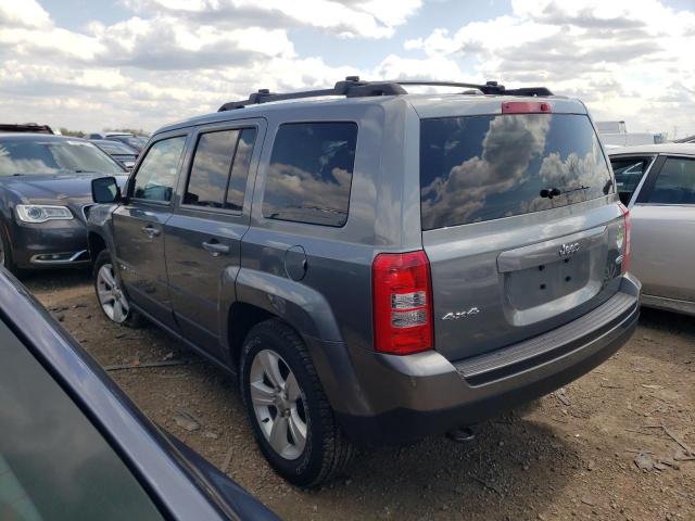 1C4NJRFB4ED520198 - 2014 JEEP PATRIOT LATITUDE GRAY photo 2