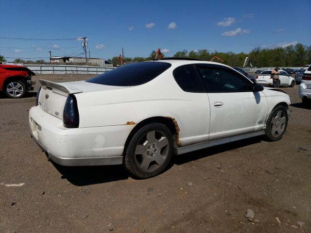 2G1WL16CX69352082 - 2006 CHEVROLET MONTE CARL SS WHITE photo 3