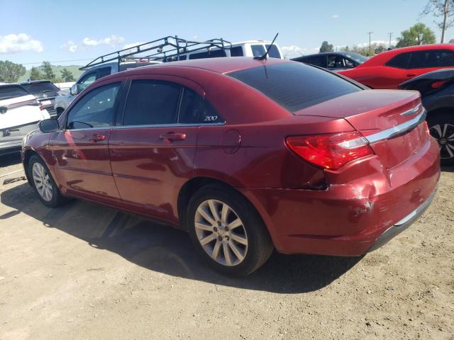 1C3CCBBB8DN713742 - 2013 CHRYSLER 200 TOURING RED photo 2