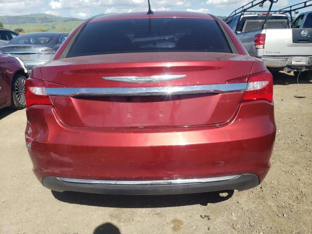 1C3CCBBB8DN713742 - 2013 CHRYSLER 200 TOURING RED photo 6