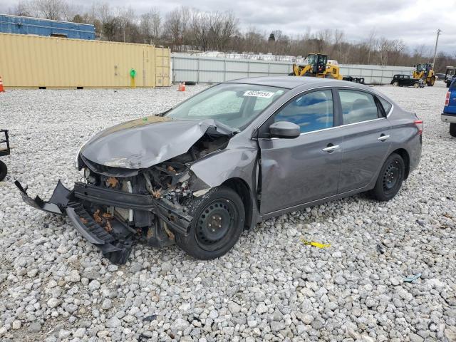 3N1AB7AP5FY277506 - 2015 NISSAN SENTRA S GRAY photo 1