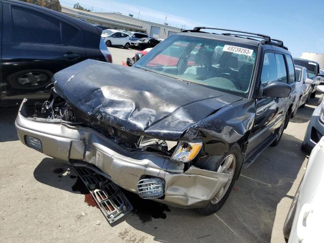 JF1SF6559XH736709 - 1999 SUBARU FORESTER S BLACK photo 1
