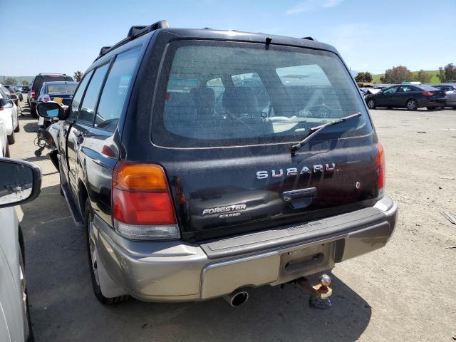 JF1SF6559XH736709 - 1999 SUBARU FORESTER S BLACK photo 2