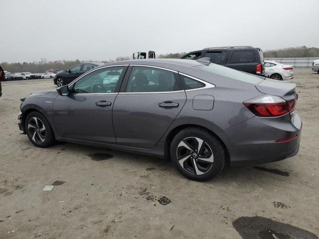 19XZE4F54ME011485 - 2021 HONDA INSIGHT EX GRAY photo 2