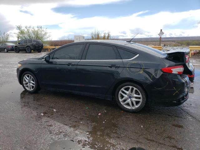 3FA6P0H74ER105967 - 2014 FORD FUSION SE BLACK photo 2