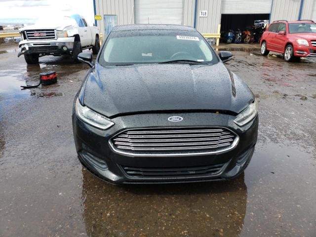 3FA6P0H74ER105967 - 2014 FORD FUSION SE BLACK photo 5