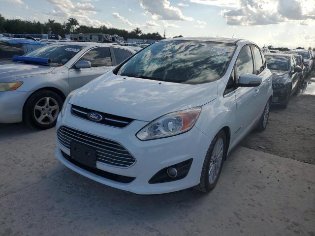 1FADP5BU7FL112379 - 2015 FORD C-MAX SEL WHITE photo 1