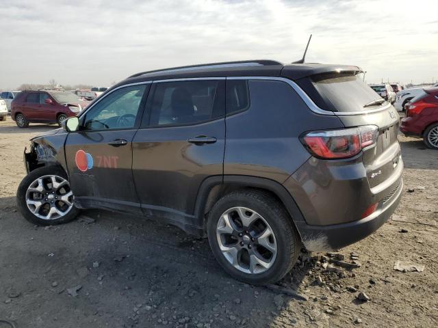 3C4NJDCB3JT355045 - 2018 JEEP COMPASS LIMITED Szary zdjęcie 2