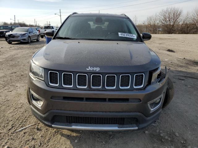 3C4NJDCB3JT355045 - 2018 JEEP COMPASS LIMITED Szary zdjęcie 5
