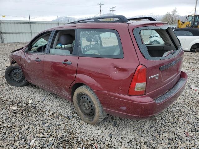 1FAHP36N06W239966 - 2006 FORD FOCUS ZXW BURGUNDY photo 2