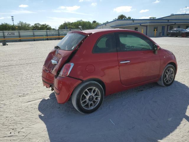 3C3CFFAR8FT653221 - 2015 FIAT 500 POP RED photo 3