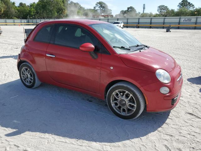 3C3CFFAR8FT653221 - 2015 FIAT 500 POP RED photo 4